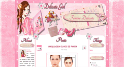 Desktop Screenshot of feminedelicate.blogspot.com