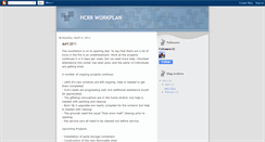 Desktop Screenshot of hcrrworkplan.blogspot.com