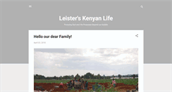 Desktop Screenshot of leisterkenya.blogspot.com