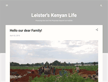 Tablet Screenshot of leisterkenya.blogspot.com