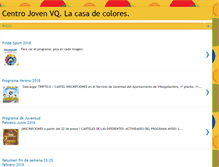 Tablet Screenshot of centrojovenvq.blogspot.com