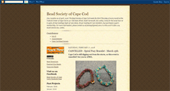 Desktop Screenshot of ccbeadsociety.blogspot.com