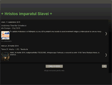 Tablet Screenshot of hristos-imparatul-slavei.blogspot.com