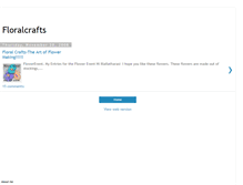 Tablet Screenshot of floralcrafts.blogspot.com