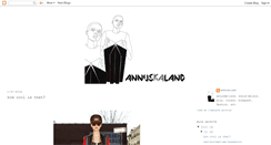 Desktop Screenshot of annuskaland.blogspot.com