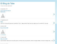 Tablet Screenshot of eltabe.blogspot.com