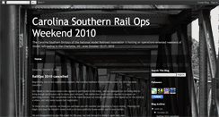 Desktop Screenshot of csd-railops.blogspot.com