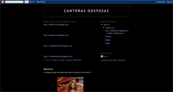 Desktop Screenshot of cantorasgostosas.blogspot.com