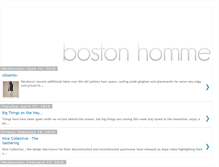 Tablet Screenshot of bostonhomme.blogspot.com