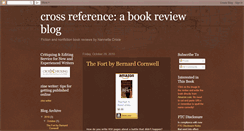 Desktop Screenshot of crossreferencebookreviews.blogspot.com