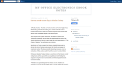 Desktop Screenshot of myofficeelectronicsebooknotes1454.blogspot.com