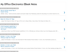 Tablet Screenshot of myofficeelectronicsebooknotes1454.blogspot.com