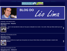 Tablet Screenshot of blogdoleolima.blogspot.com