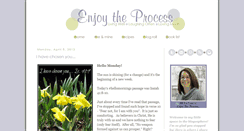 Desktop Screenshot of enjoytheprocess.blogspot.com