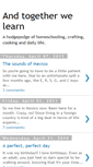 Mobile Screenshot of andtogetherwelearn.blogspot.com