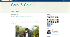 Desktop Screenshot of chibichic.blogspot.com