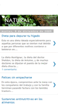 Mobile Screenshot of natural-saludynutricion.blogspot.com