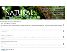 Tablet Screenshot of natural-saludynutricion.blogspot.com