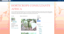 Desktop Screenshot of horticrops-consultants.blogspot.com