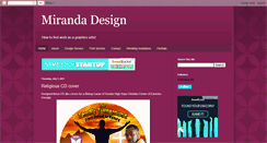 Desktop Screenshot of mirandadesigns.blogspot.com