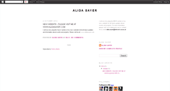 Desktop Screenshot of alidarosie.blogspot.com
