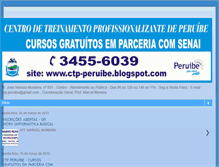 Tablet Screenshot of ctp-peruibe.blogspot.com