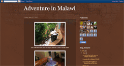 Desktop Screenshot of carolsamazingadventuresinmalawi.blogspot.com