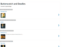 Tablet Screenshot of butterscotch-n-doodles.blogspot.com