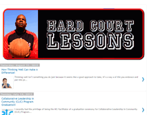 Tablet Screenshot of hardcourtlessons.blogspot.com