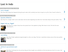 Tablet Screenshot of lostinindo.blogspot.com