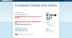 Desktop Screenshot of fbcheatcity.blogspot.com