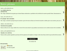 Tablet Screenshot of entrepitones.blogspot.com