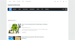 Desktop Screenshot of gadgetversions.blogspot.com