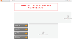 Desktop Screenshot of hospitalhealthcareconsultant-expert.blogspot.com