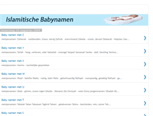 Tablet Screenshot of islamitischebabynamen.blogspot.com