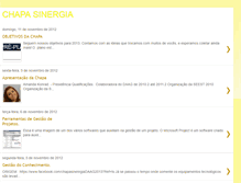 Tablet Screenshot of chapasinergia.blogspot.com