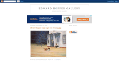 Desktop Screenshot of edwardhoppergallery.blogspot.com