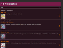 Tablet Screenshot of hncollection.blogspot.com