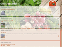 Tablet Screenshot of growappalachia.blogspot.com