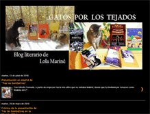 Tablet Screenshot of gatosporlostejados.blogspot.com