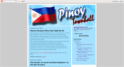 Desktop Screenshot of pinoytownhall.blogspot.com