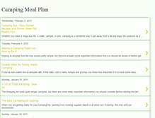 Tablet Screenshot of campingmealplan.blogspot.com