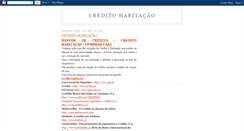 Desktop Screenshot of creditoshabitacao.blogspot.com