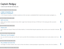 Tablet Screenshot of captainredguy.blogspot.com