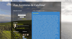 Desktop Screenshot of catalinaenlima.blogspot.com