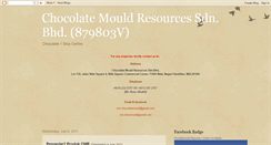 Desktop Screenshot of chocolatemould.blogspot.com