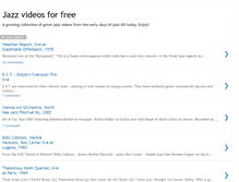 Tablet Screenshot of freejazzvideos.blogspot.com