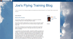 Desktop Screenshot of joe-flying.blogspot.com