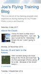 Mobile Screenshot of joe-flying.blogspot.com
