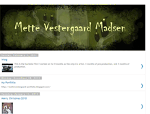 Tablet Screenshot of mettevestergaard.blogspot.com